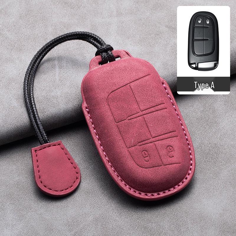 Car Key Cover for Compass, Renegade, Cherokee, Wrangler – Unisex Key Accessory & Bag Charm