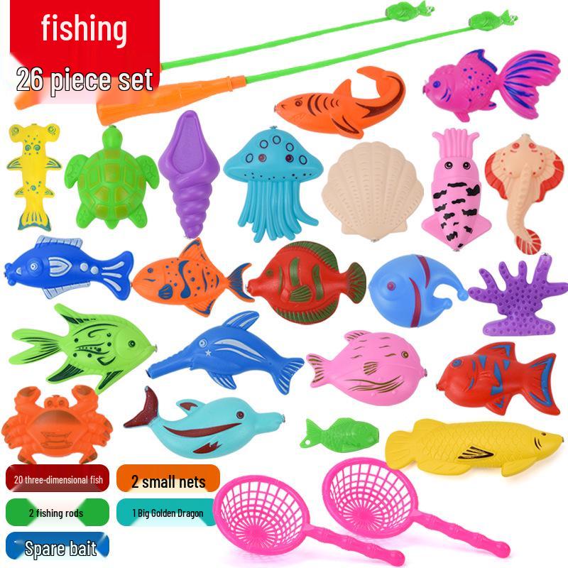 Magnetic Fishing Toy Set for Kids – Parent-Child Interactive Game for Summer