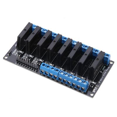 5V 8 Kanal Katı Hal Röle Modülü Sigortalı Yüksek Seviye Tetikleme 2A