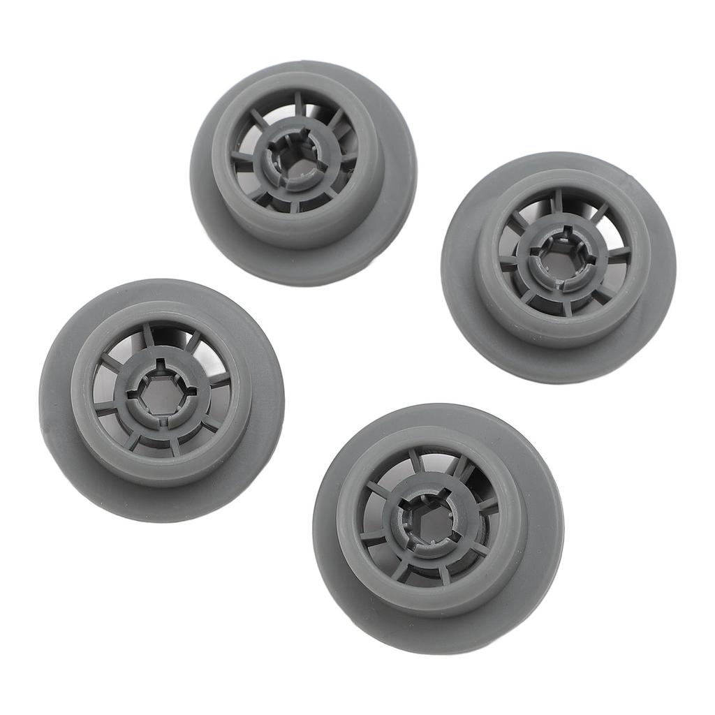 4PCS Dishwasher Lower Rack Wheels for Neff 165314 Lower Basket Rail Replacement Roller