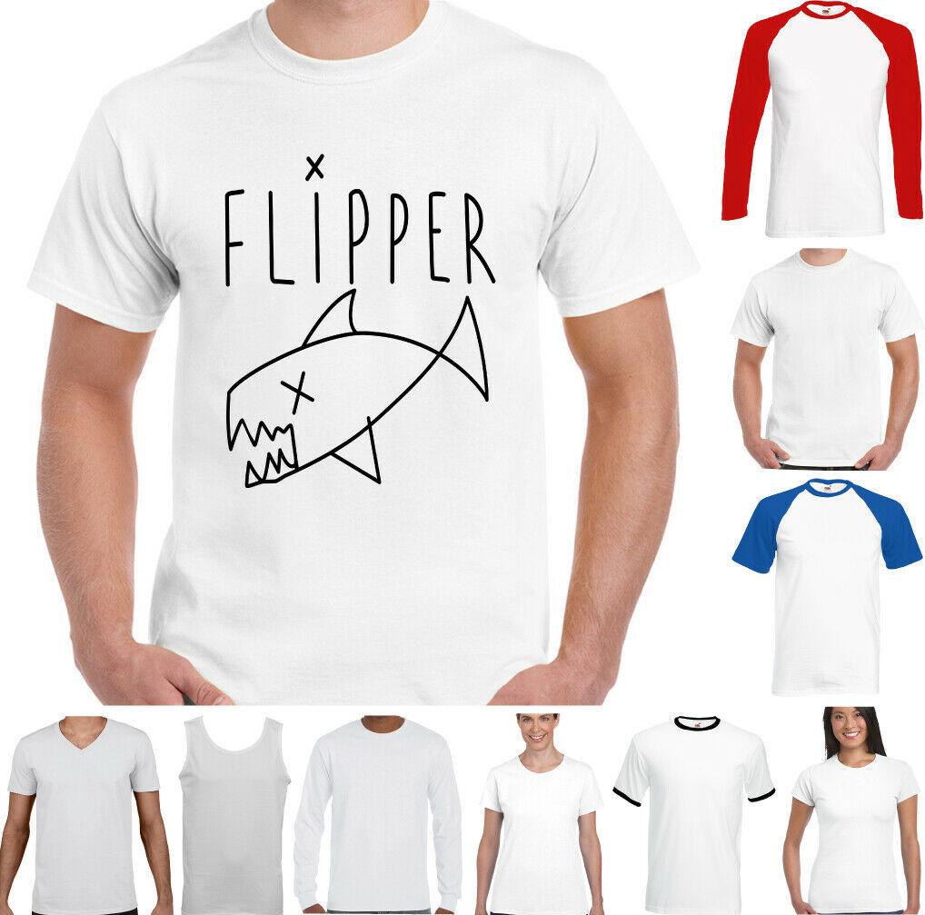 KURT COBAIN T-shirt Mens Flipper Unisex As Worn By Nirvana Retro Hi How are you M