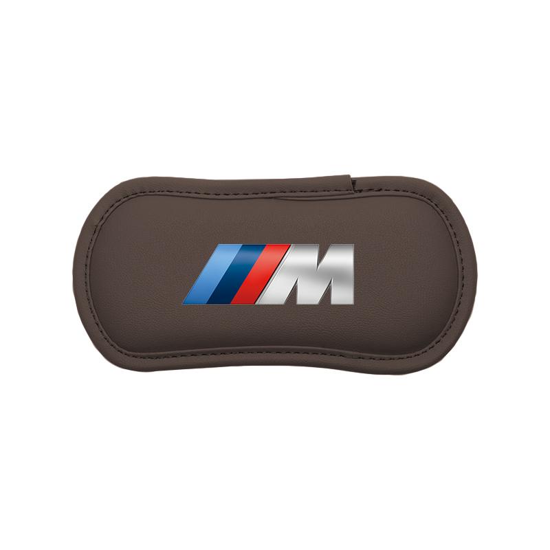 CDKO4 Car Leg Cushion Knee Pad Memory Foam Leather Interior Rest Comfort For BMW iX1 i7 F07 F48 F39 F34 F40 F45 F46 G30 G20 Stickers