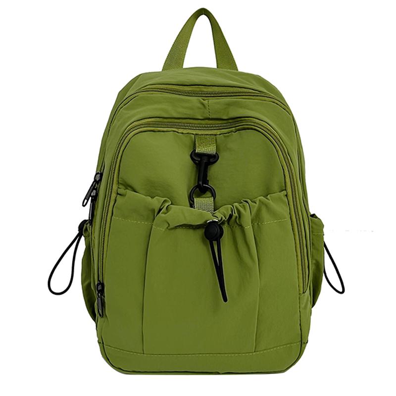 

Студенческая школьная сумка кампус рюкзак женский рюкзак для путешествий на открытом воздухе зелёный