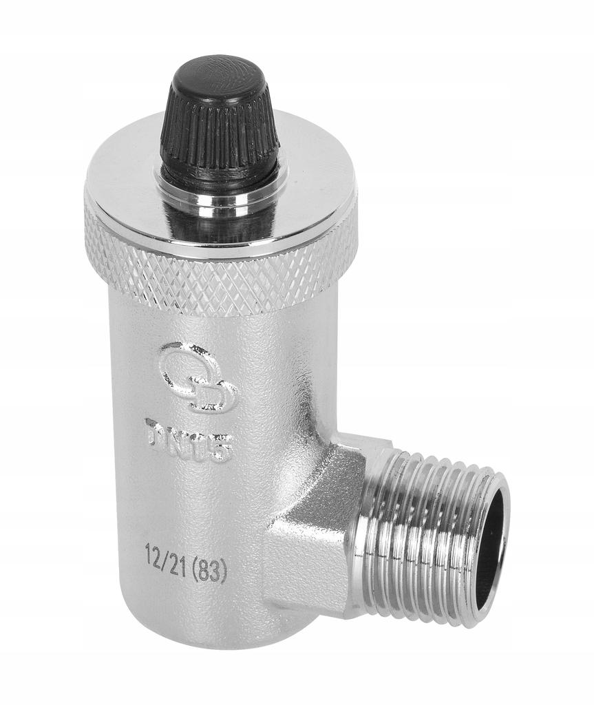 Automatic Air Vent 1/2 Angle Chrome