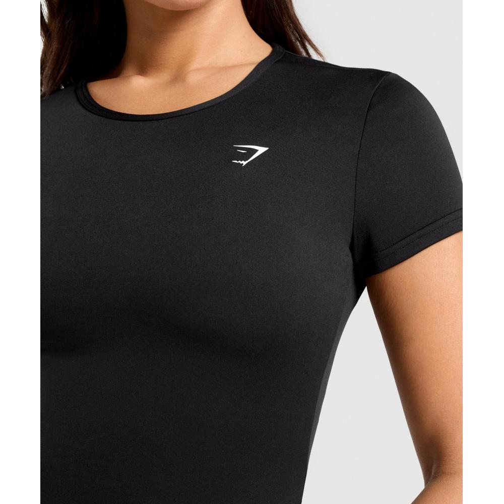 Gymshark Training Baby Tee Black B3b9f Bb2j