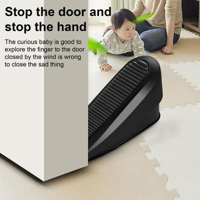 Tope de Puerta de Resorte Cuña Protector de Pared Heavy Duty Altura Ajustable Antideslizante