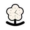 Small Flower Modern Simple Swing Pendulum Clock High End Sense Home TV Cabinet Office Desk Living Room Decoration Clock Watch