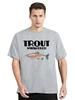 Unisex Tshirts Trout Fishing Steelhead Rainbow Trout Whisperer Gift Cotton Tee Shirt Fisherunisex Lake Time T Shirt  Gift Clothes