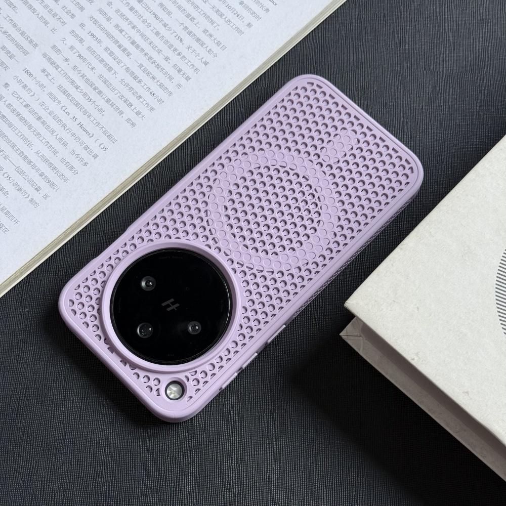 Cooling Armor Breathable For Magsafe Phone Case For OPPO Find X8 Findx8  Matte Wireless Charge Bumper Magnetic Phone Cover