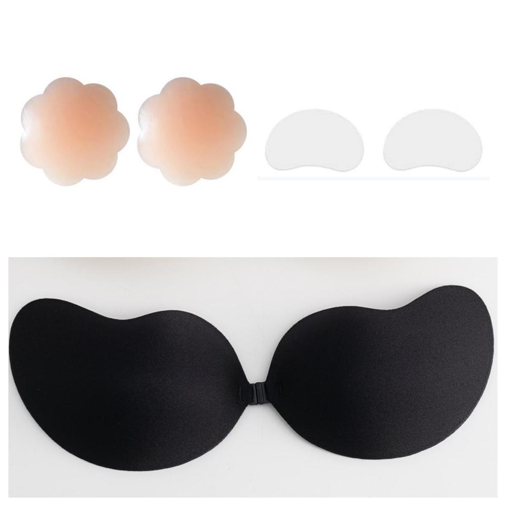 Mango Honeycomb Invisible Silicone Nipple Covers – Breathable, Thin, One-Piece Design for Large Breasts