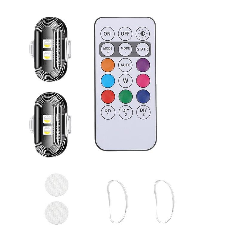 

Навигационный огонь для беспилотного летательного аппарата, автомобиля, мотоцикла, универсальный семицветный мигающий огонь, новый трансграничный, с зарядкой, универсальный