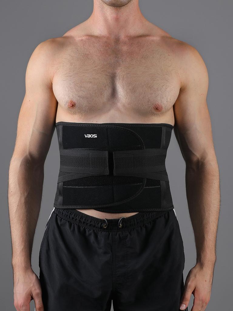 Adjustable Unisex Waist Trainer Lower Back Support Belt For Weightlifting Cycling Tummy Control Posture Corrector
