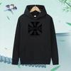 Men Women Hoodies Fashion Letter Printed Graphic Sweatshirts Loose Casual Harajuku Hooded Pullover Sportwear Regular Fit