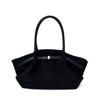 Autumn And Winter New Pleated Armpit Bag Commuter Shoulder Bag Matte Suede Large Capacity Tote Bag Women