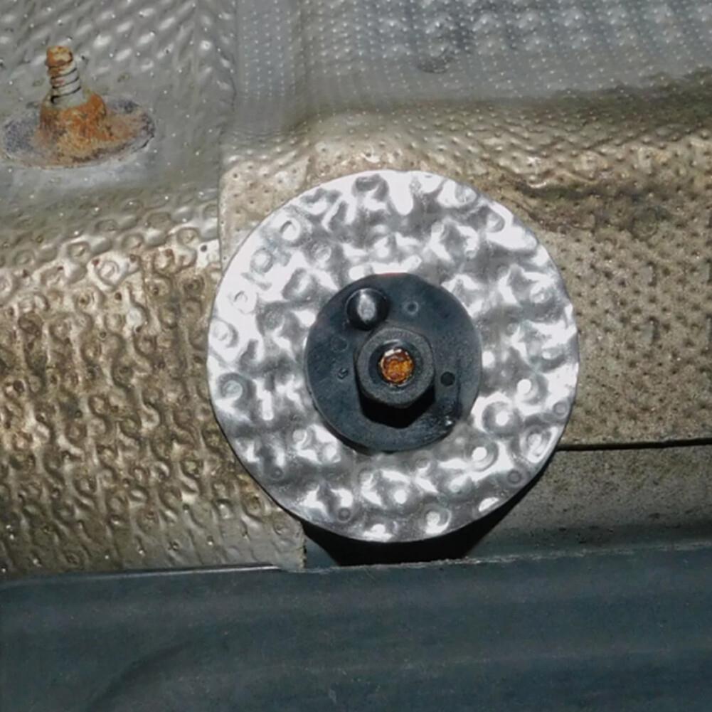 15 SZTUK Zestaw Naprawczy Osłony Termicznej Wydechu Podwozia Samochodowego N90796501 Płyta Ochrony Termicznej Osłona Termiczna Metalowa Podkładka Sprężynowa Nakrętka