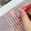 Diamond Painting Positioning Ruler Grid Tool DIY Point Drilling Guide Craft Accessory Accurate Layout Measuring Ruler for Art Craft Making