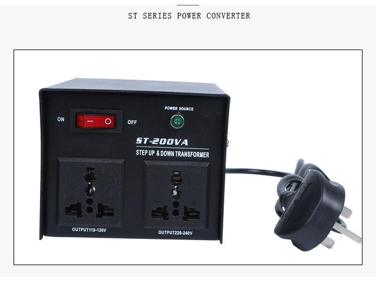 Lifting Transformer Voltage Converter ST-500W/1000W/2000W/3000W 220V to 110V