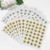 30 Self-Adhesive Metallic Star Stickers, 1.5cm Foil Stars for Classroom Decor