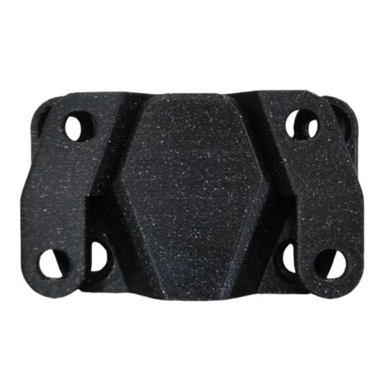 1 Pair Wall-mounted Brackets Picture Hangers Strong Load-bearing Smooth Surface Rust-Proof Photo Frame Display Holders
