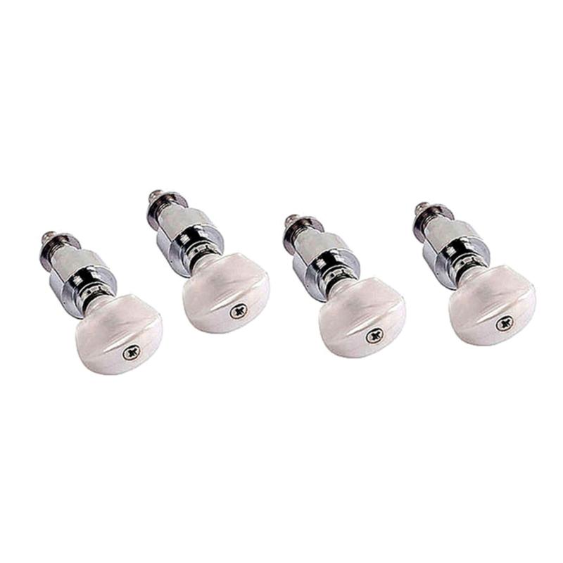 Pearled Banjo Pegs Tuning 4 Head Tuner Tone Keys Musical Instrument Parts Set
