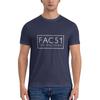 T-shirt Nera Unisex Top in Cotone Fac51 La Hacienda T-shirt Essenziale Camicia Asciugatura Rapida T-shirt da Ragazzo T-shirt per Unisex