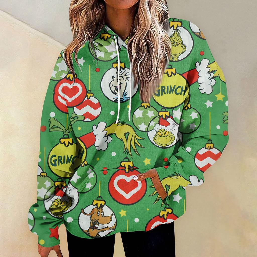 Women's Fashion Daily Versatile Casual Crewneck Sweatshirts Graphic Daily Long Sleeve Gradient Patchwork Printed Top Sweatshirts