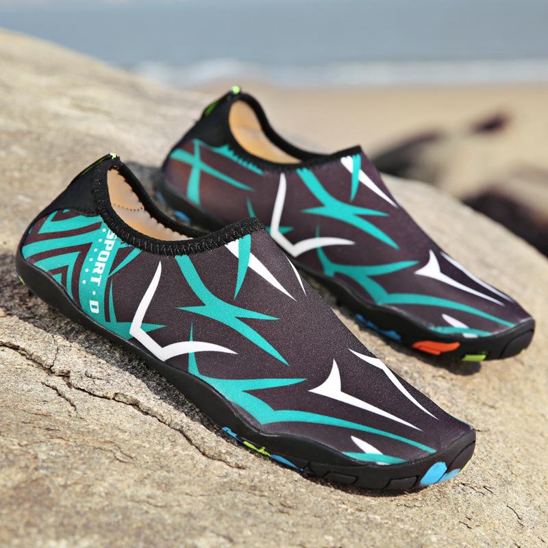 Outdoor Beach Diving Shoes Couple Snorkeling Shoes Non-slip Quick-drying Creek Shoes Wading Shoes