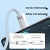 10A Dual-Head Type-C Cable: 120W Fast Charging for Apple 15/16, Huawei Laptops