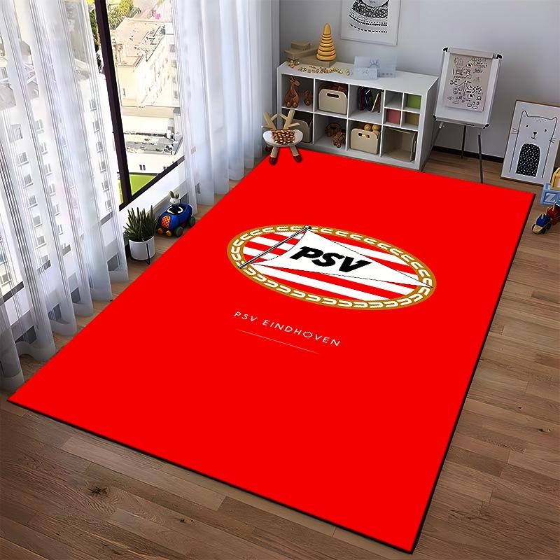 PSV Eindhoven Emblem Design Rug Non-slip rug suitable for living room and bedroom sofas
