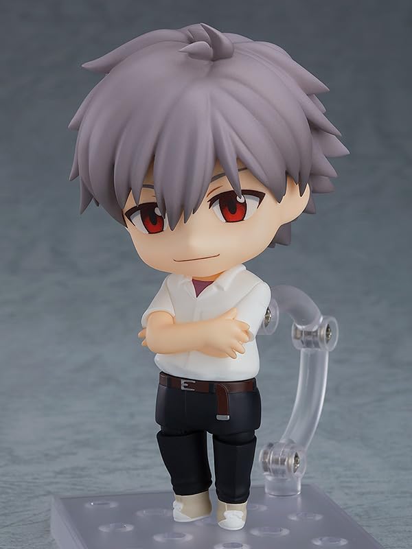 Nendoroid Evangelion: New Theatrical Edition Kaworu Nagisa Non-Scale Plastic Painted Movable Figure Resale