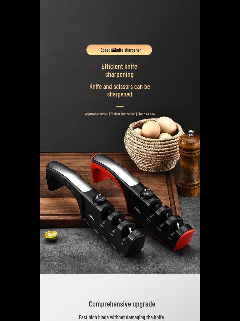 Verstellbarer Multifunktions-Diamant-Messer- und Scheren-Schärfer