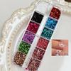 12 Grids Nail Art Sequins Kit Polka Dots DIY Nail Embellishments  Manicure Accessories
