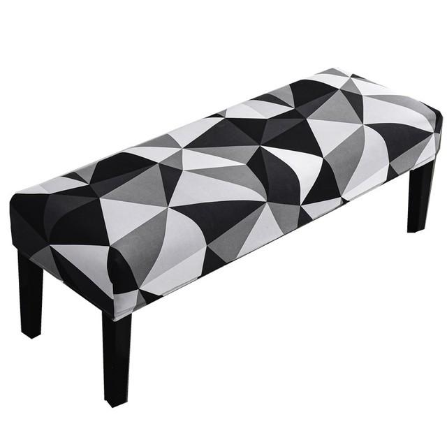 Esszimmerbankbezug für Esszimmer, Stretch-Sitzbankbezug, Schutz gegen Staubmilben, abnehmbarer Bank-Schonbezug für Wohnzimmer