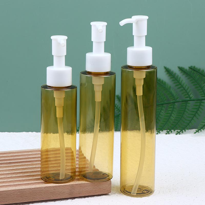 100/120/150Ml Pressure Type Lotion Bottle Makeup Remover Bottle Cleansing Oil Bottles Essence Lotion Dispenser For Cosmetic User