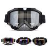 Motocross Ski Glasses Goggle with Nose Guard Dark Gray Silver Print Outdoor Sport Ski Goggles Windproof Glasses