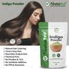 NeutraVed Indigopulver (200 g) | Bio für Schwarzes Haar | Keine Chemikalien | Mit Henna-Pulver verwenden | Natürliche Haarfarbe Ohne Chemikalien