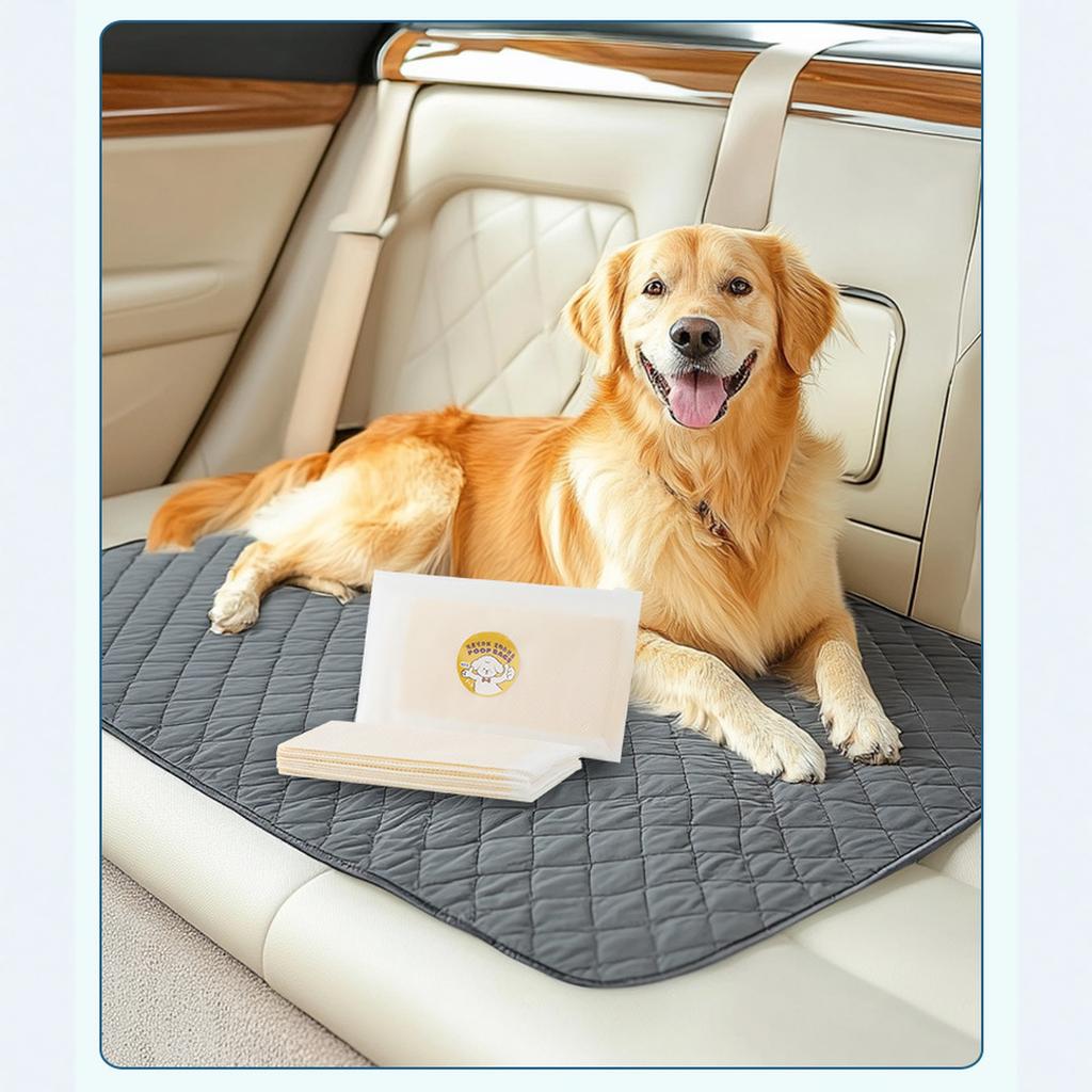 New Thickened Double-Layer Pet Poop Bags Vest Eco Zipper Pack