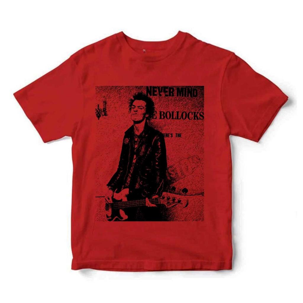 Sex Pistols Sid Vicious Blurred Grainy Print Punk Tshirt for Men and Women In Pure Cotton Short Sleeve Style