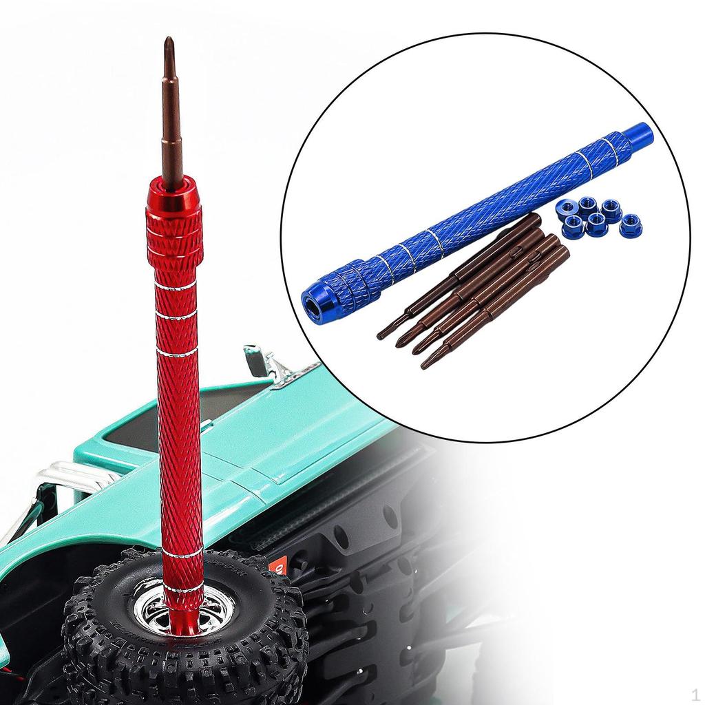 RC Car Screwdriver Tool Accessories Attachment Aluminum Alloy Kit for 1/30