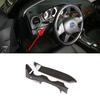 For Mercedes Benz C Class W204 Carbon Fiber Style Dashboard Display Frame Cover
