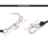 Double Head Diving Clips Hook Portable Stainless Steel Dive Underwater Hook Lightweight  Wear-Resistant Outdoor Equipment
