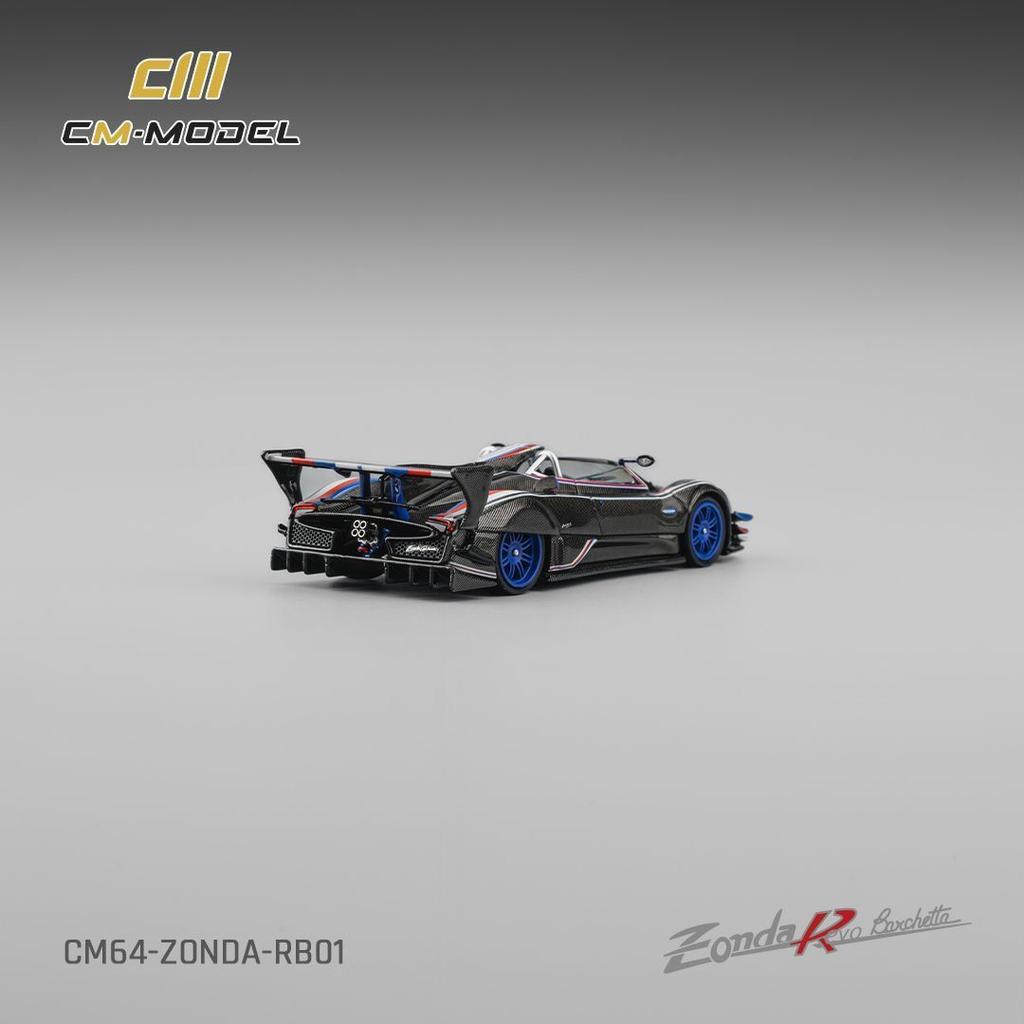 CM 1:64 Pagani Zonda Revo Barchetta Alloy Car Model