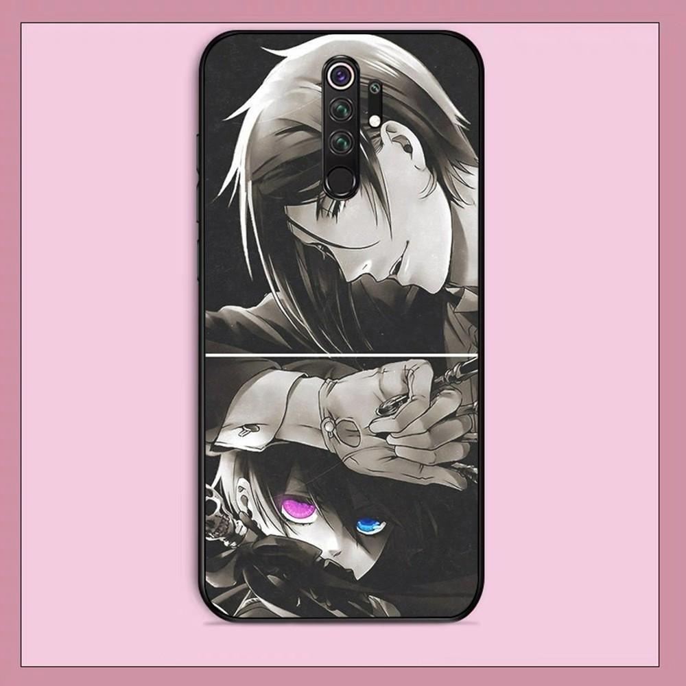 

Black Butler Phone Case For Redmi Note 4 X 5 A 6 7 8 T 9 9S 10 11 11S 11Epro Poco M3 pro Redmi Note 10pro 4G