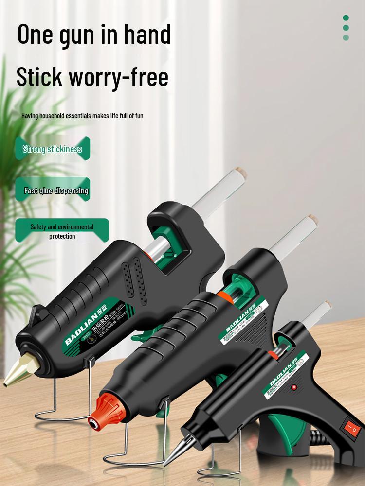 Baolian Hot Melt Glue Gun with Free Glue Sticks, 7-11mm, for Handmade and Household Projects