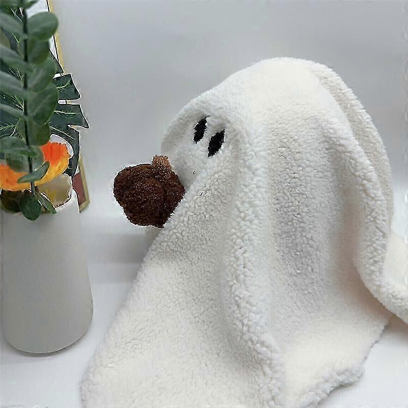 Ghost with Pumpkin Pillow, Halloween Ghost with Pumpkin Pillow for Fans Gift, Soft Stuffed Halloween Ghost Plush