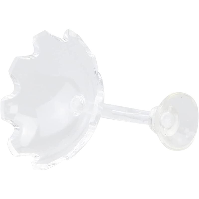 Transparent Glass Shrimp Feeding Dish Multifunctional Acrylic Shrimp Bowl Fish Tank Aquarium