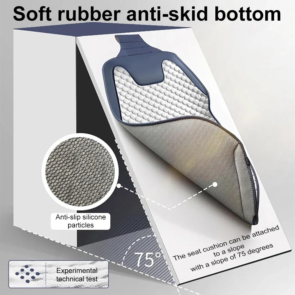 Autostoelkussen voor Vier Seizoenen Ultra-dun Koel Ademend Stoelbekleding Zomer Koel Kussen Zadelkussen