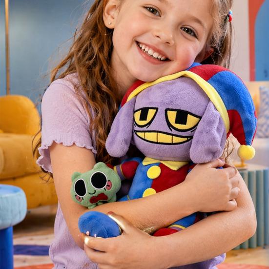 Digital Circus Plush Doll Stuffed Animal Toy Cute Cartoon Character Soft Collectible Plushie