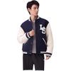 Levis American Street Style Loose Casual Baseball Jacket Unisex Jacket Coffee 002HG-0002