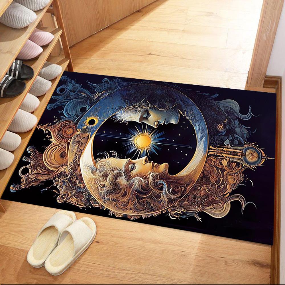 Celestial Harmony Floor Mats for Living Room, Bedroom and Room Decoration Are Suitable for Gifts.